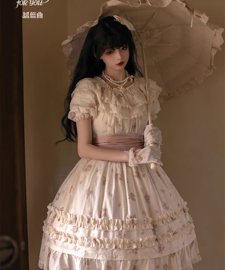 Lullaby / Blooming Antique バージョン ワンピース 4種 [LO908]