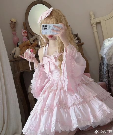 WF Lolita / Miss Flora   ロリィタドレス 綿 JSK [LO973]