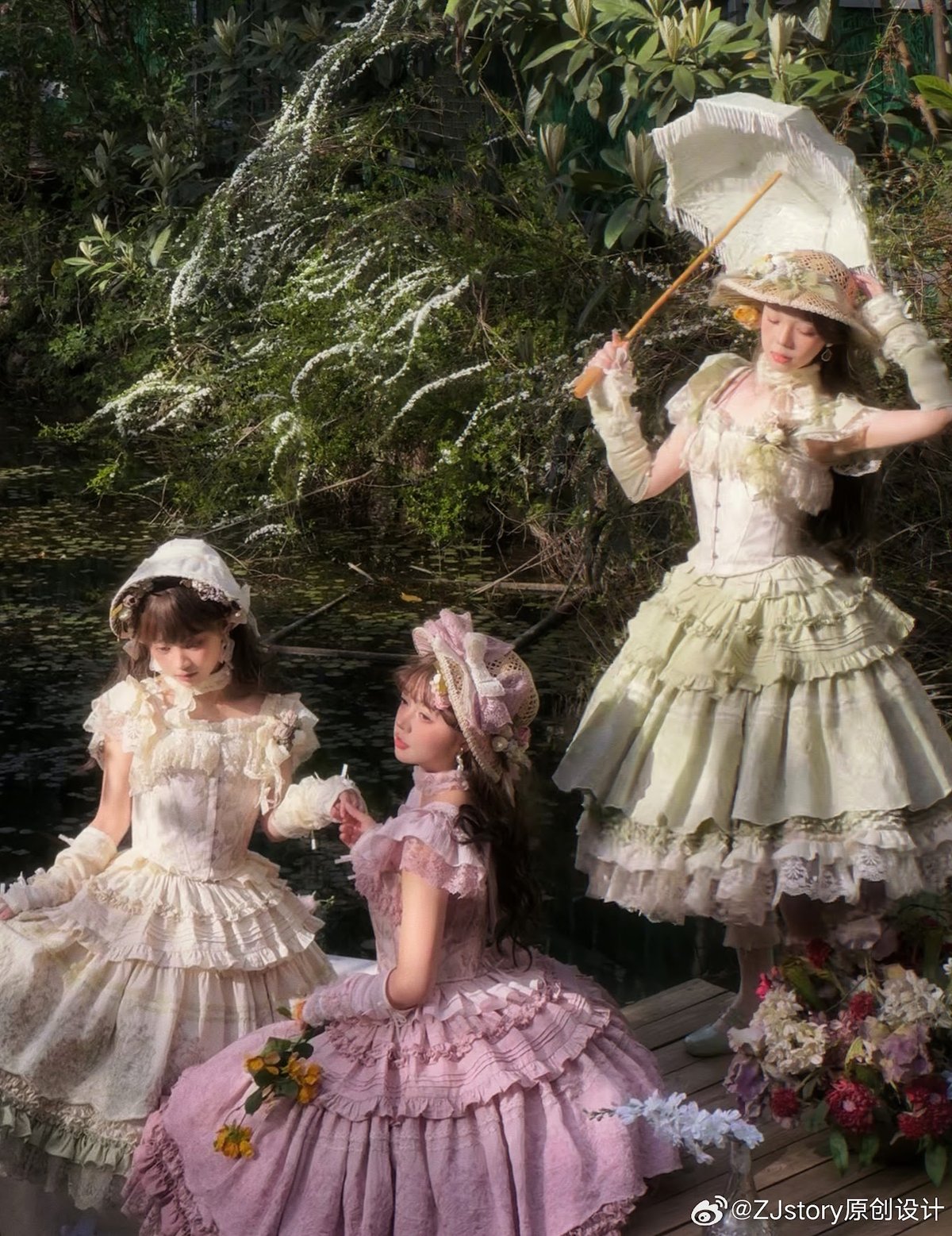 即購入可能＊ミステリーガーデン ロリィタ Lolita フランス風 