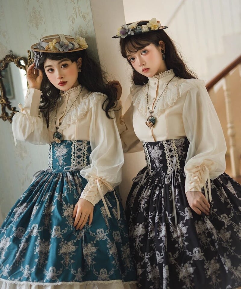 Miss Point アンティークフラワーウォール ロリィタドレス コルセット