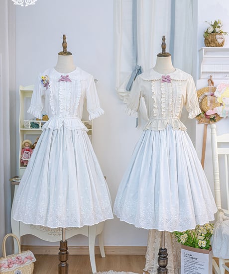 Miss Point リトルアンナ ロリィタドレス 半袖ブラウス  [LO773][LO527]