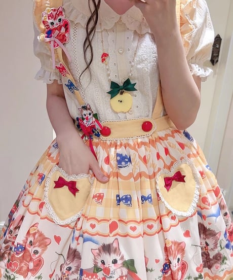 Miss Point / with kitty  サスペンダーSK [LO805]