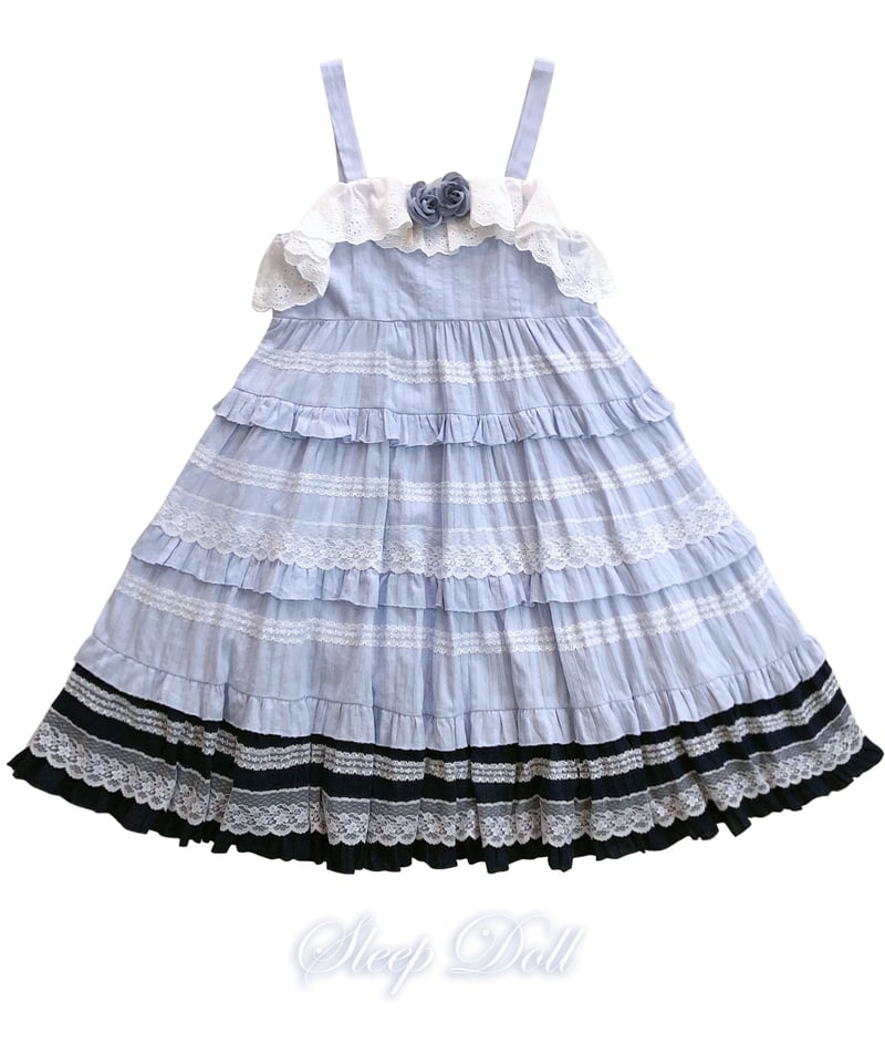 Sleep Doll カントリー風 ロリィタ JSK スカート セット ワン Sleep Doll カントリー風 ロリィタ JSK スカート セット ワン