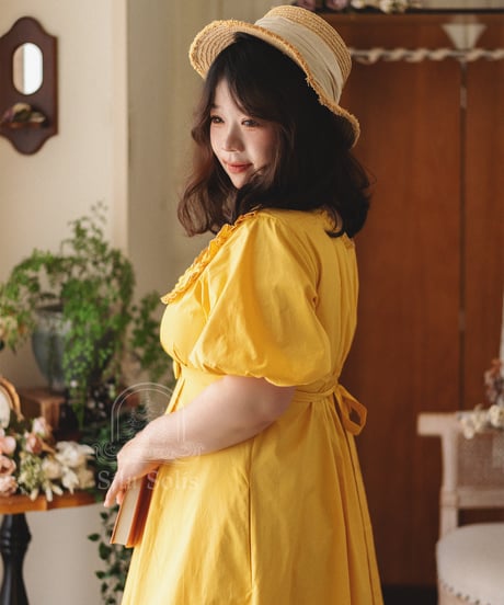 Forest Wardrobe 朝の森林 コットンワンピース [LO1601]