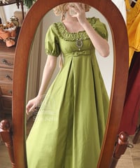 Forest Wardrobe 朝の森林 コットンワンピース [LO1601]