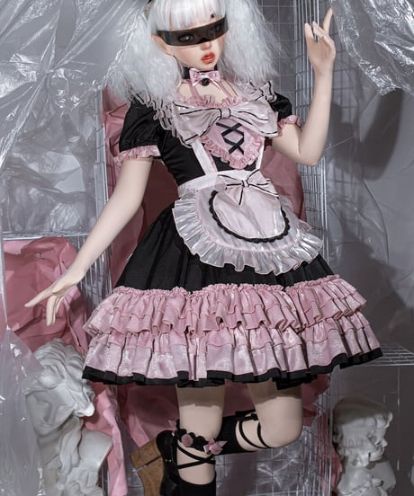 Black Fairy Lolita ラブサイクル ロリィタドレス ワンピース単品 [LO472]