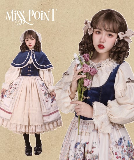Miss Point 豊作賛歌 バイエルン風 ベルベットマント [LO390]