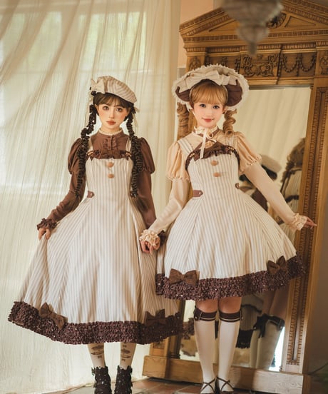 Miss Point / Classical Chocolate JSK [LO1227]