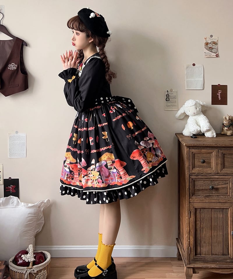 エペティス ロリィタ バッスルワンピース 赤黒 楽天市場】ロリータ