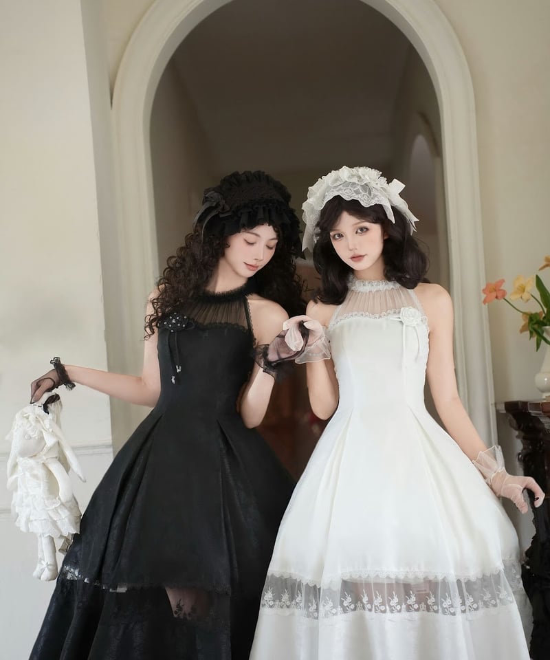 専用　即購入可　すぐ発送＊微光蔷薇 ロリータ　ドレス　フルセット 専用 即購入可 すぐ発送＊微光蔷薇 ロリータ ドレス フルセット