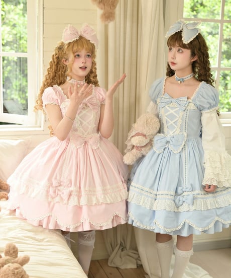 Miss Point / 追憶の庭のうさぎ姫 ロリィタワンピース [LO1418]