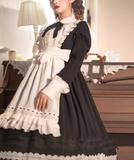 Moonlight Storage / アフタヌーンティーメイド メイド服 セット[LO789]