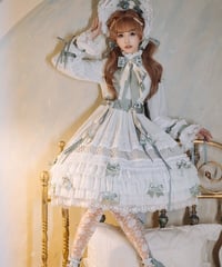 Classical Puppets 少女人形 十女 The Dolly Girl 植物園バージョン ワンピース＋ボンネット[LO482]