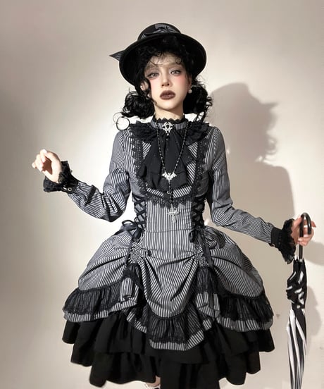 Miss Point / Point Manor 3.0 クラシックロリィタ 長袖ワンピース, コルセットスカート、ブラウス [LO622]