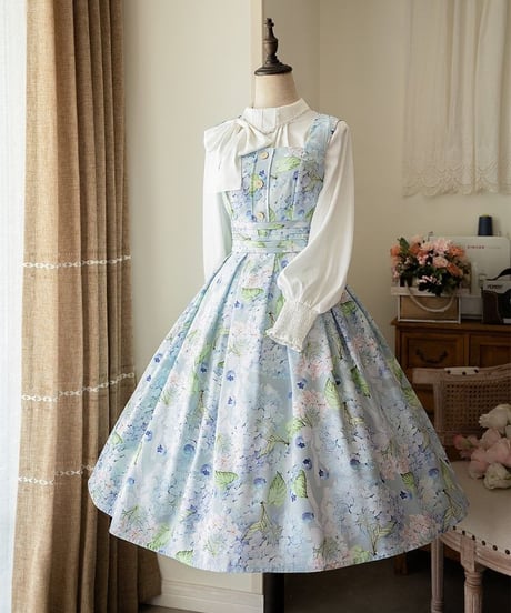 Forest Wardrobe 森林のかご2.0 花柄JSK [LO652]