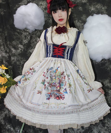 Miss Point 豊作賛歌 バイエルン風 ベルベットコルセットJSK ショート [LO390]