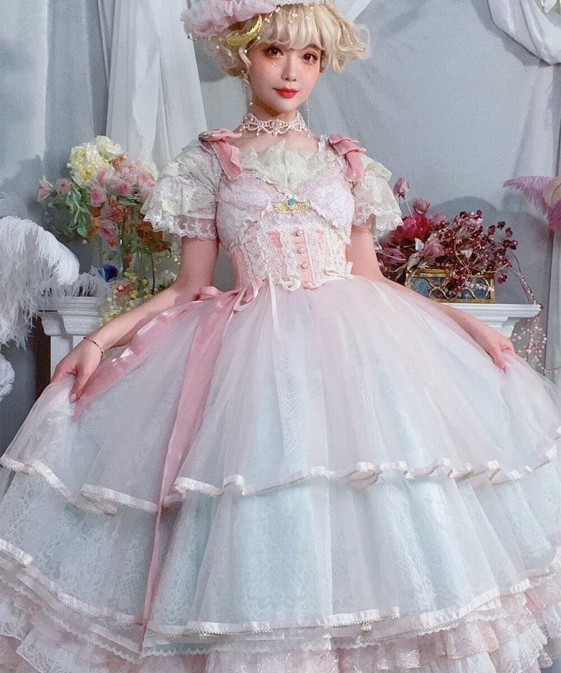 バレリーナ少女とメリーゴーランドコルセットのアクリル画 バレリーナ少女とメリーゴーランドコルセットのアクリル画 Balerinler