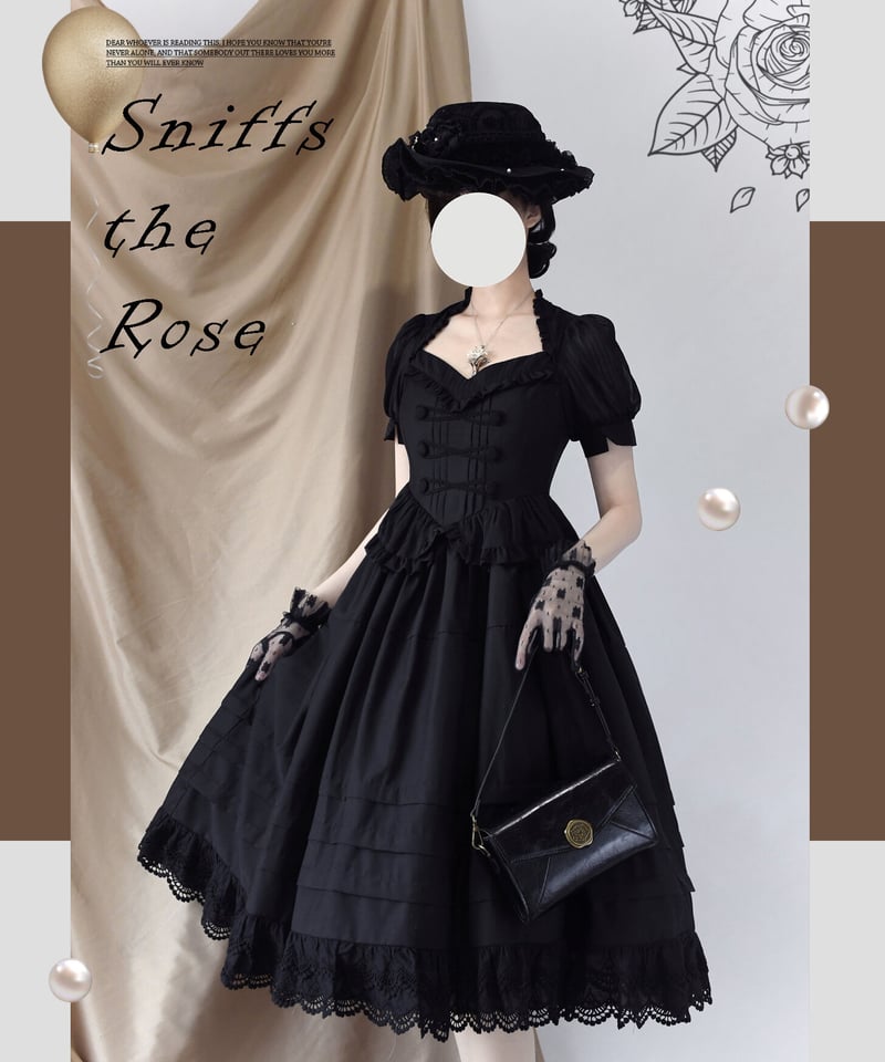 Sniffs the Rose 薔薇騎士 ロリィタドレス ワンピース [LO610] | R