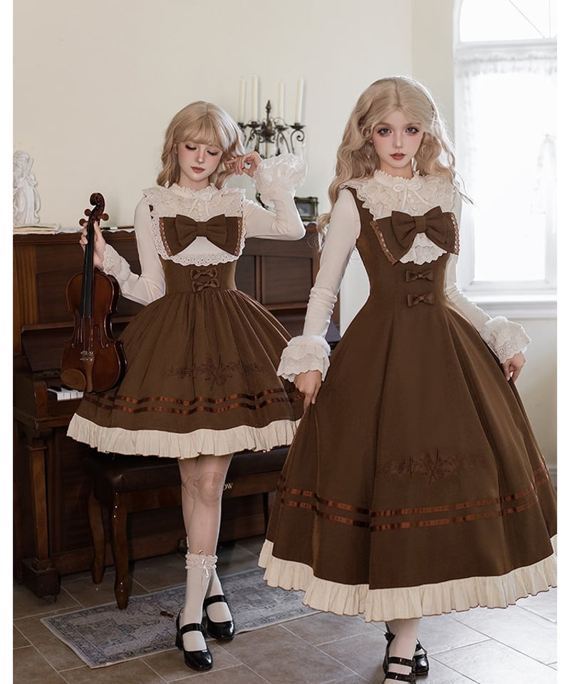 with PUJI / 樫の楽章 ロリィタドレス セット [LO1538] | Roses