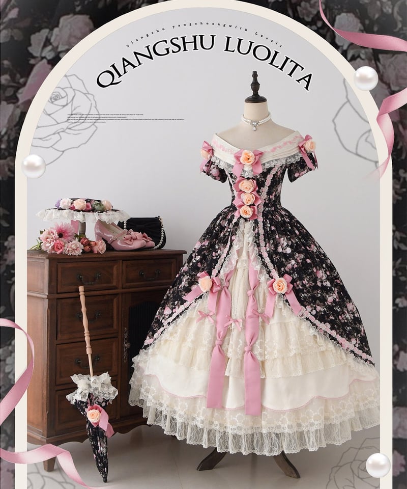 Uncle's Workshop / ドロシーの花壁 ロリィタドレス OP, JSK① [LO