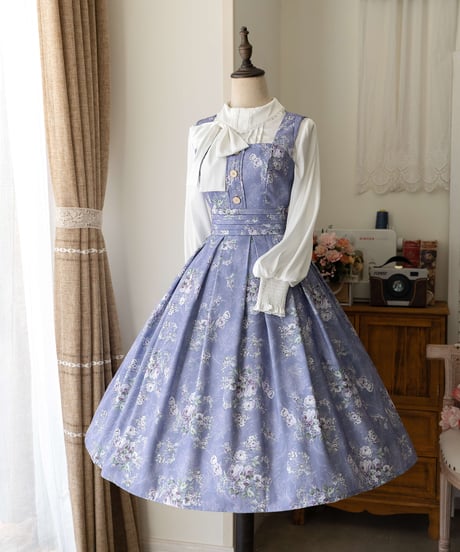 Forest Wardrobe 森林のかご2.0 花柄JSK [LO652]