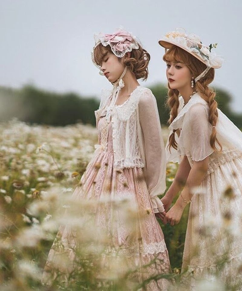 Miss Point 木香薔薇 1.0 レース/花柄 ロング ロリィタドレス Miss Point 木香薔薇 1.0 レース/花柄 ロング ロリィタドレス
