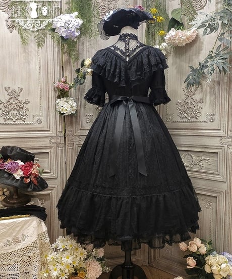 Miss Point 木香薔薇 1.0 レース/花柄 ロング ロリィタドレス ワンピース [LO281]