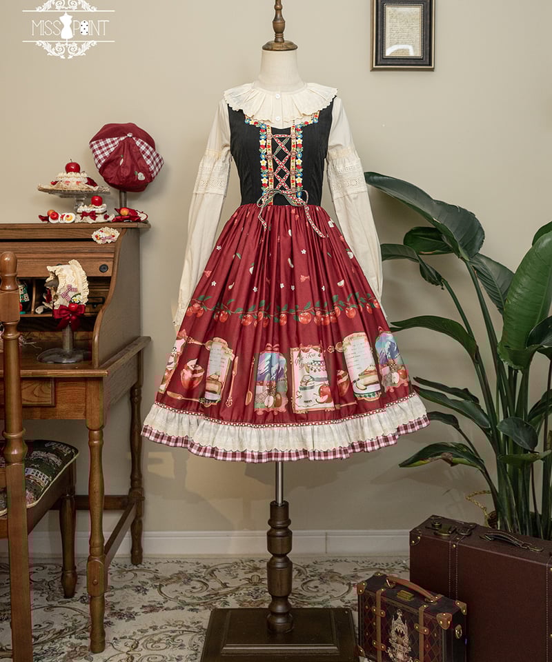 Miss Point りんご園 バイエルン風ロリィタドレス JSK [LO942] | Ro