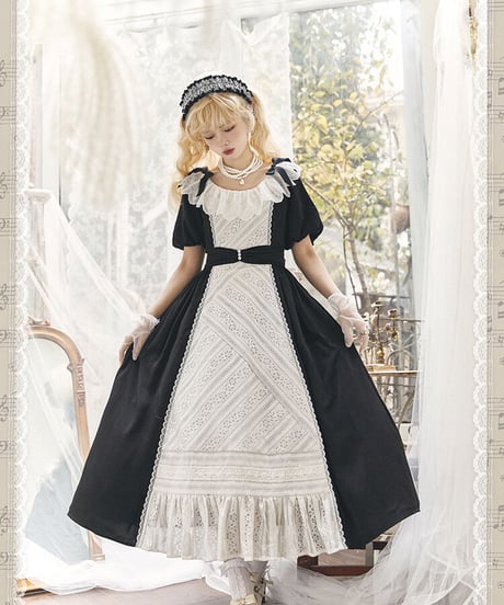 Avenue d'Enfer Song of Innocence クラシック ロリィタドレス ワンピース セット ロング [LO469]