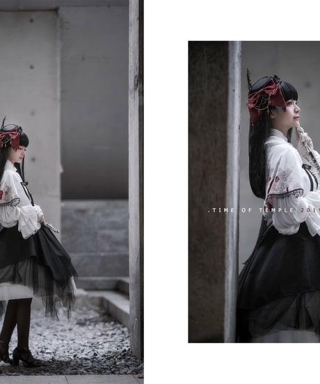 時之神殿Lolita 晩祷歌 小礼帽  [LO399]