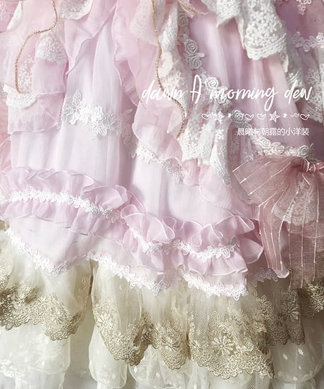 Dawn & Morning Dew Lolita / 朝露の花嫁 クラシックロリィタ JSK [LO917]