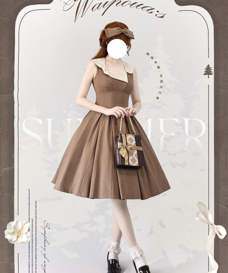 Forest Wardrobe ワイポウアの夏 ノースリーブOP＋ショート