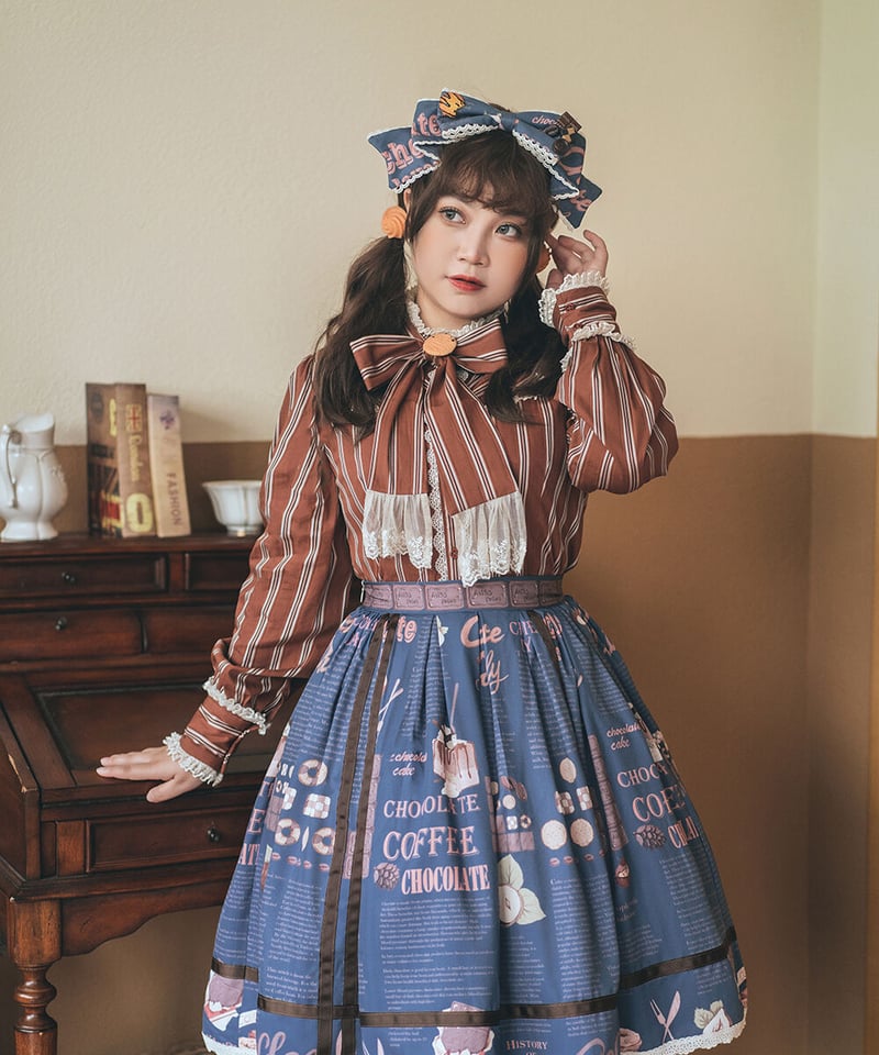 Miss Point チョコレートデイリー ロリィタ スカート [LO364] | Rose