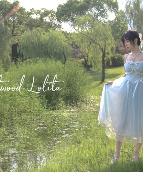 Sweetwood Lolita ストラップドレス Ariel's Dance 単品 [LO381]