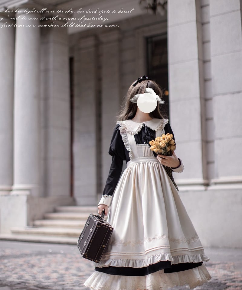 overE コットンレースワンピース 25SS プラム 96 コットンレース