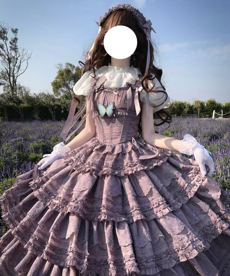 WF Lolita / Miss Flora ロングSP ロリィタドレス スカート、キャミソ