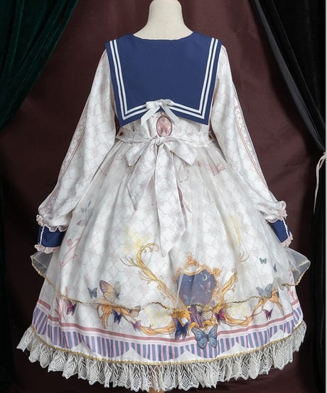 OCELOT 蝶の舞 ロリィタドレス ワンピース [LO284]
