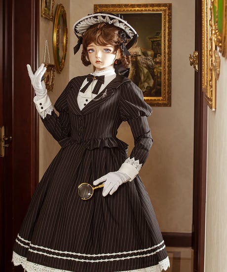 SEVEN BABY Lolita 巡礼者 クラシック ロリィタ ワンピース フルセット [LO625]