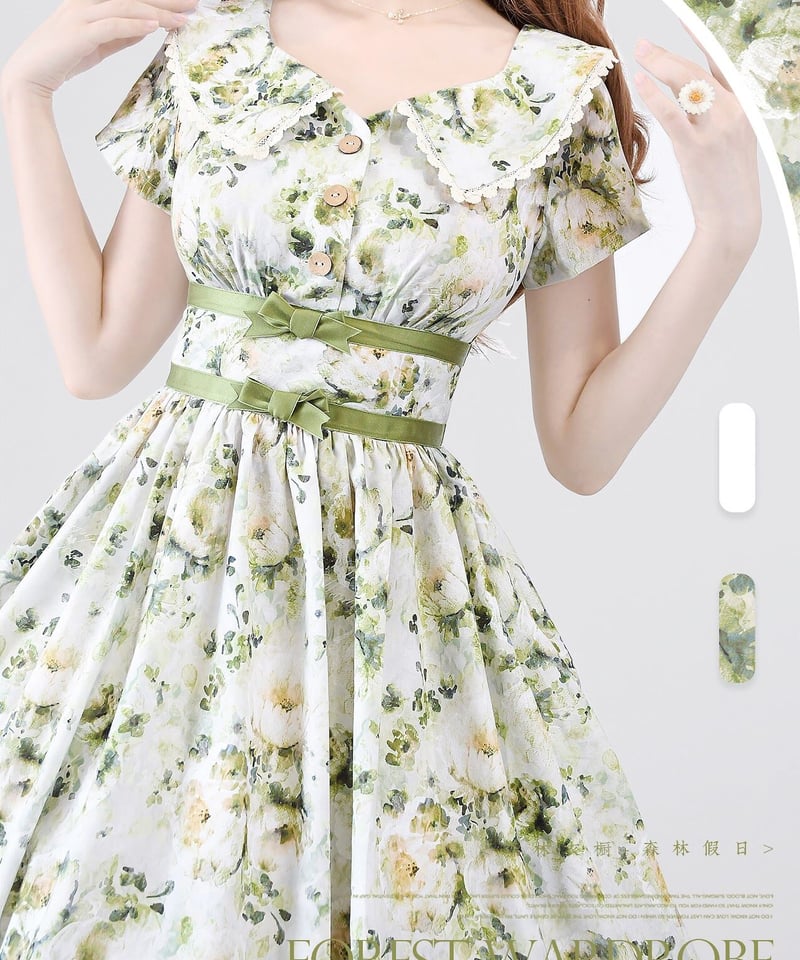 Forest Wardrobe 森林の休日 ワンピース1型 [LO810] | Roses o