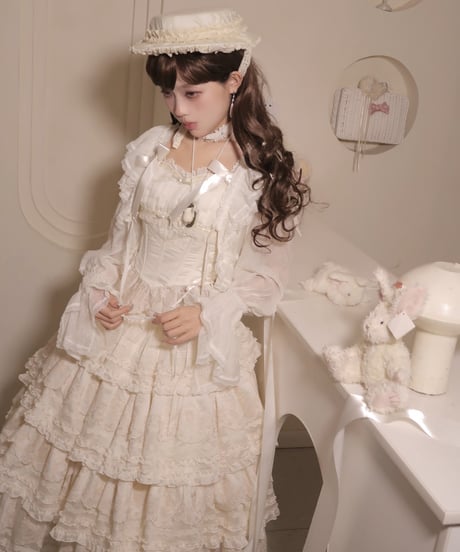 WF Lolita / Miss Flora  ロングSP ロリィタドレス アクセサリー [LO973]
