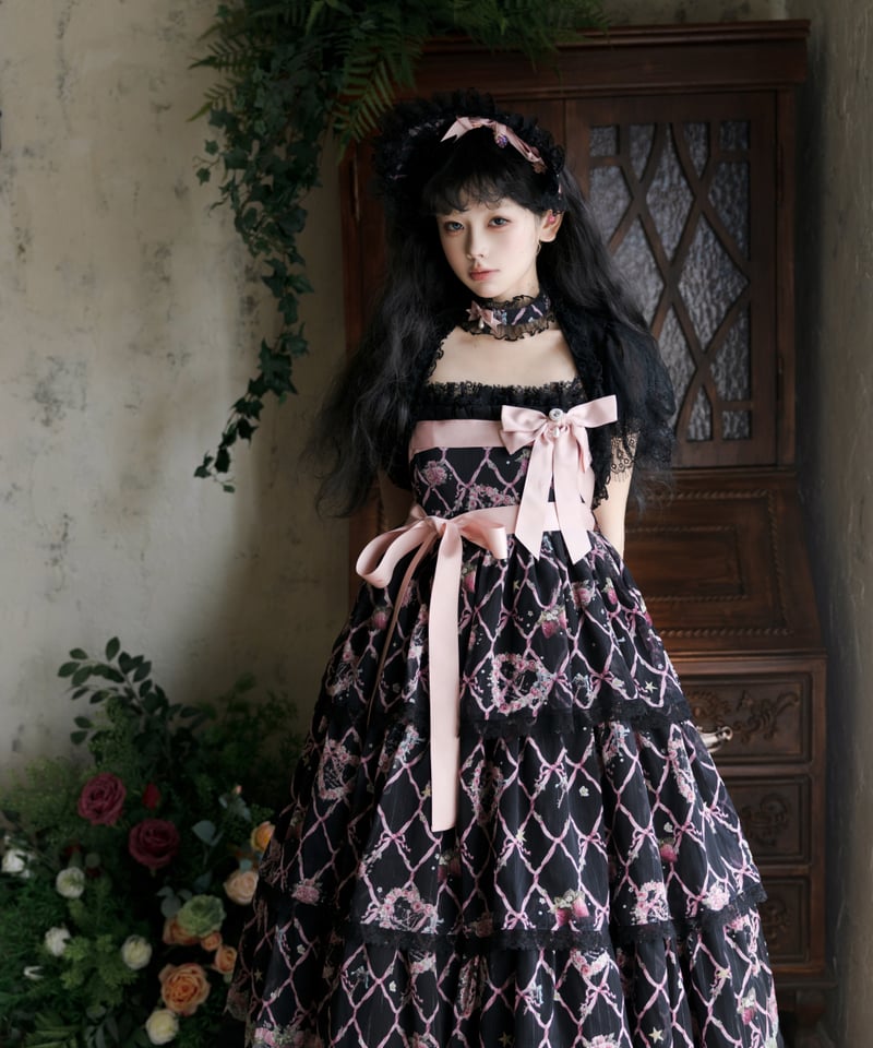 Moon River Lolita ミステリーストロベリーガーデン 3型/4型 JSK Moon River Lolita ミステリーストロベリーガーデン 3型/4型 JSK