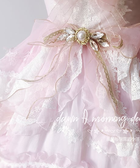 Dawn & Morning Dew Lolita / 朝露の花嫁 クラシックロリィタ JSK [LO917]