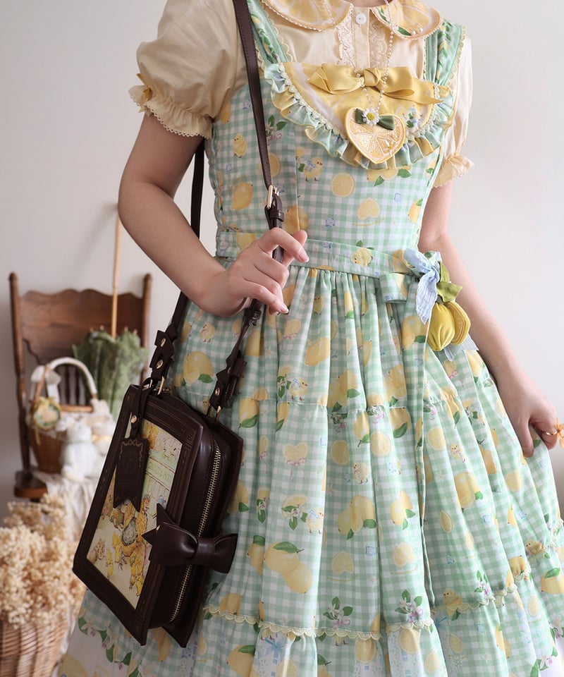 Miss Point / レモンとひよこの夢 ロングJSK [LO1410] | Roses