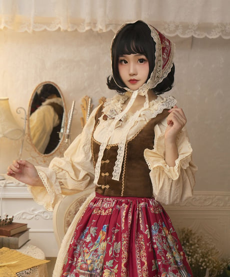 Miss Point 豊作賛歌 バイエルン風 スカート ショート [LO390]