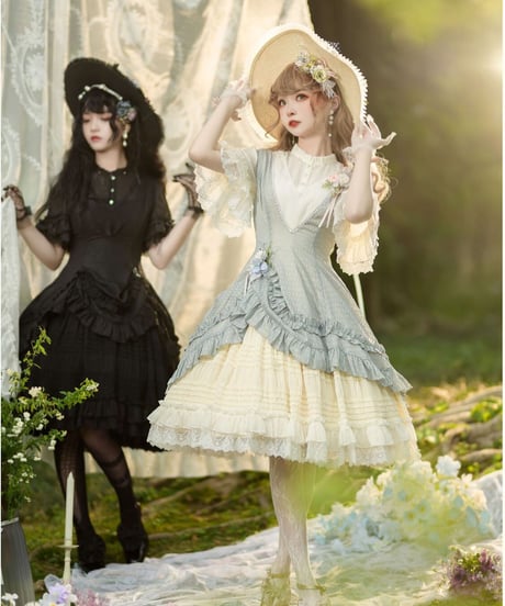 アンナの贈り物 クラシック ロリィタドレス JSK＋ブラウス フルセット [LO287]