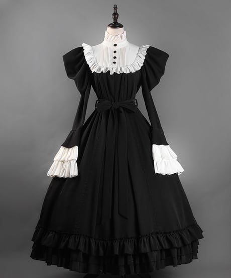 VantablackStudio / No.1 Doll ゴシック ワンピース [LO1379]