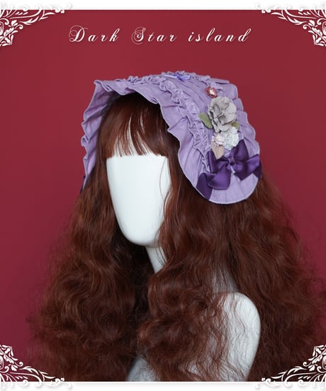 Dark Star Island 2020周年 クラシックロリィタドレス ヘッドドレス [LO298]