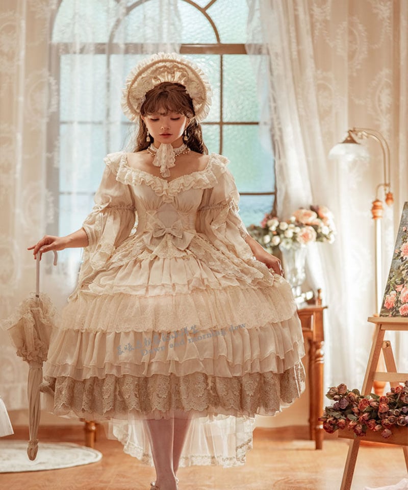海外LOLITA lullaby ワンピース　新品タグ付き Alice in Wonderland Lolita Dress – Abbyville.net