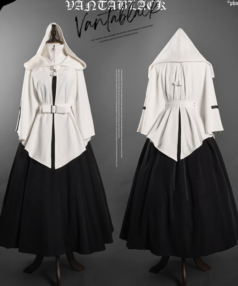 VantablackStudio / 悲運の修道女 ゴシック JSK、ブラウス、マント [LO