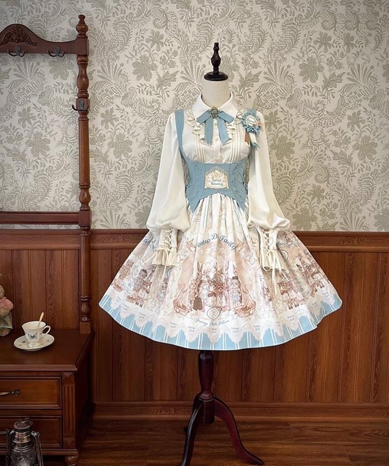 夕霧」lolita ロリィタ服 あさ jsk